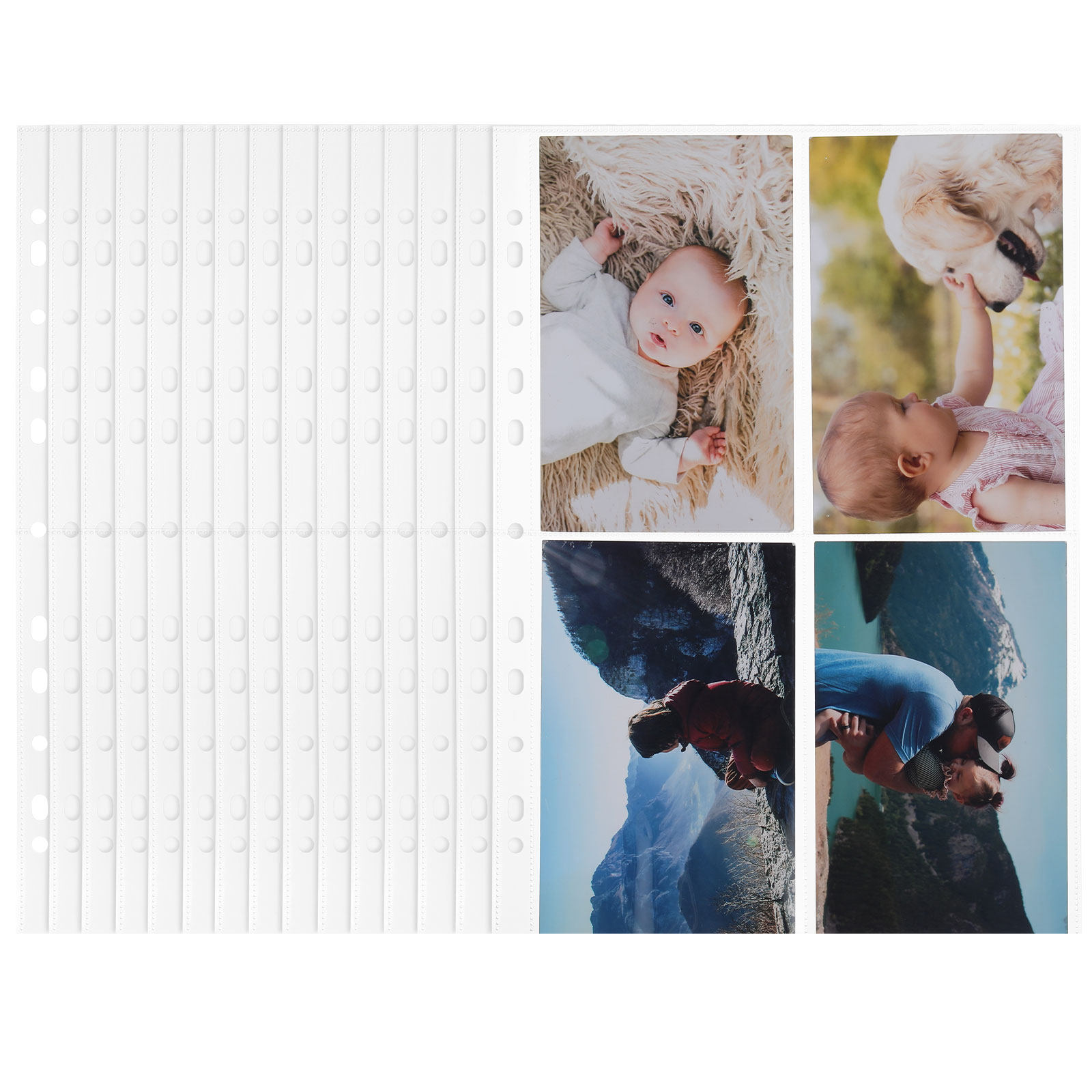 Collector Card Sleeve - 30 шт. прозрачных двусторонних страниц-вкладышей с