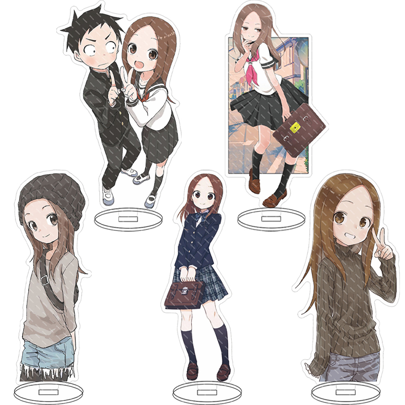 Anime Merchandise Gift - Акриловая подставка-фигурка 16 см: Аниме-персонажи Такаги-сан