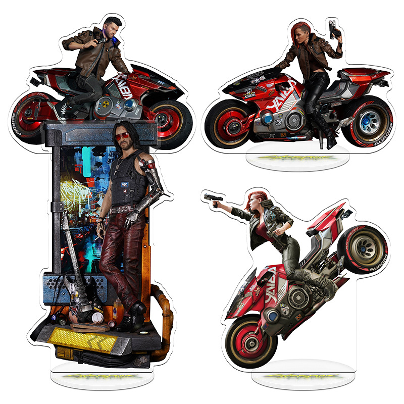 Anime Girl Merchandise - Мерч по игре Cyberpunk 2077: Модель-подставка,