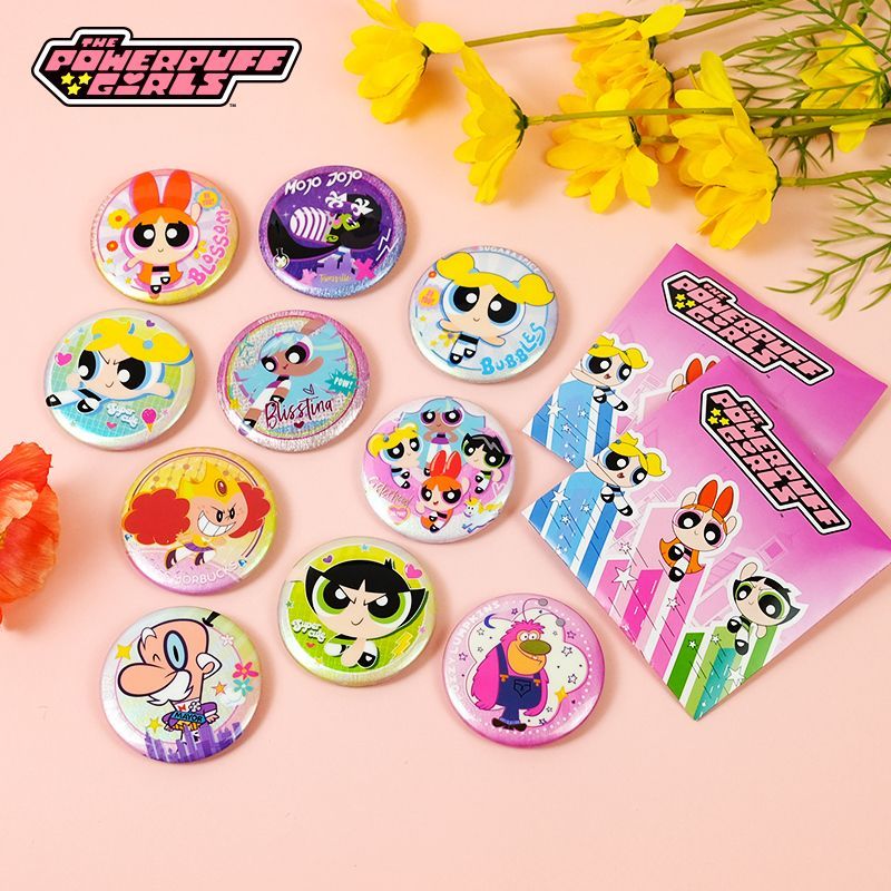 Anime Girl Merchandise - Полный набор официальных сувениров Powerpuff Girls: