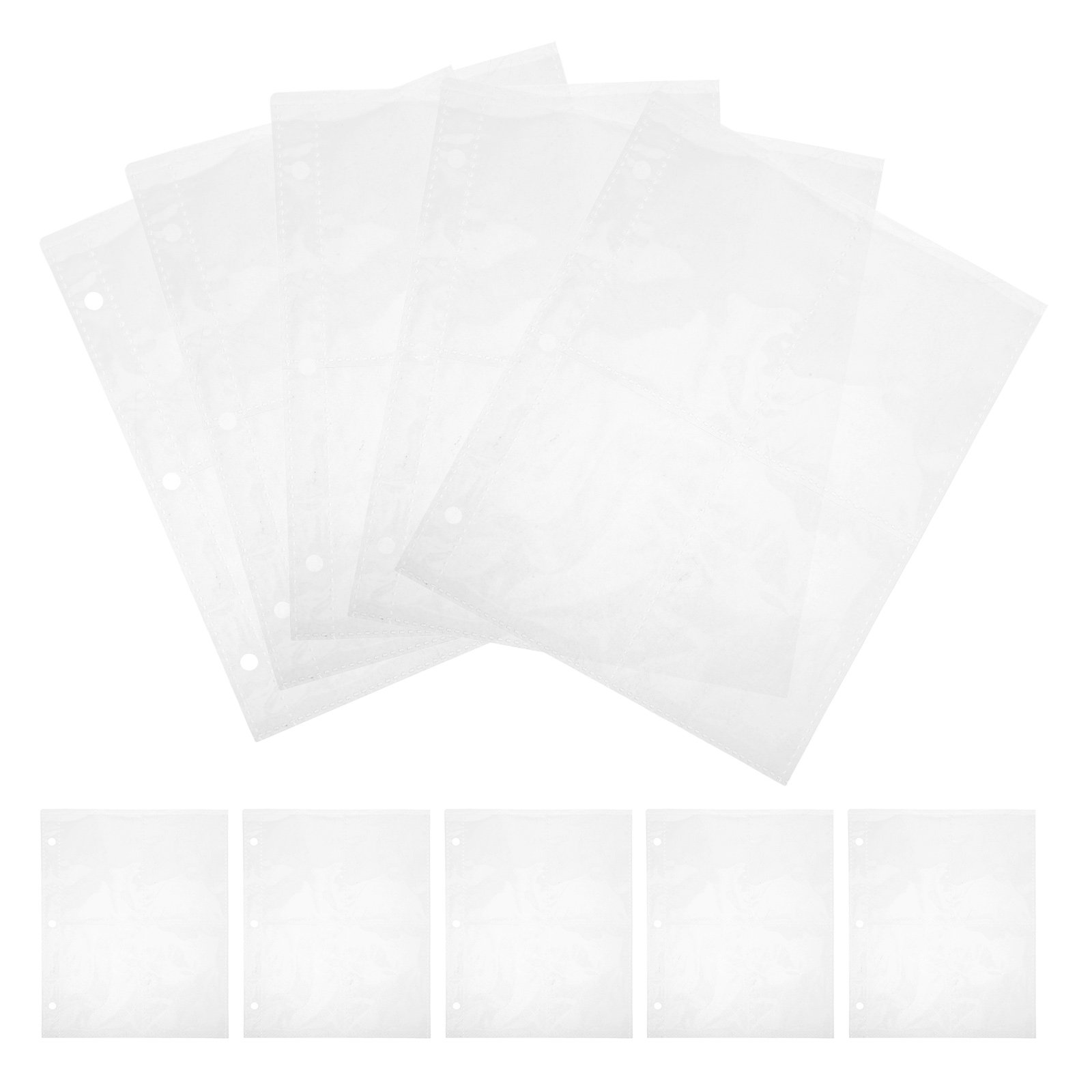 Collector Card Sleeve - 10 шт. прозрачных пластиковых вкладышей для