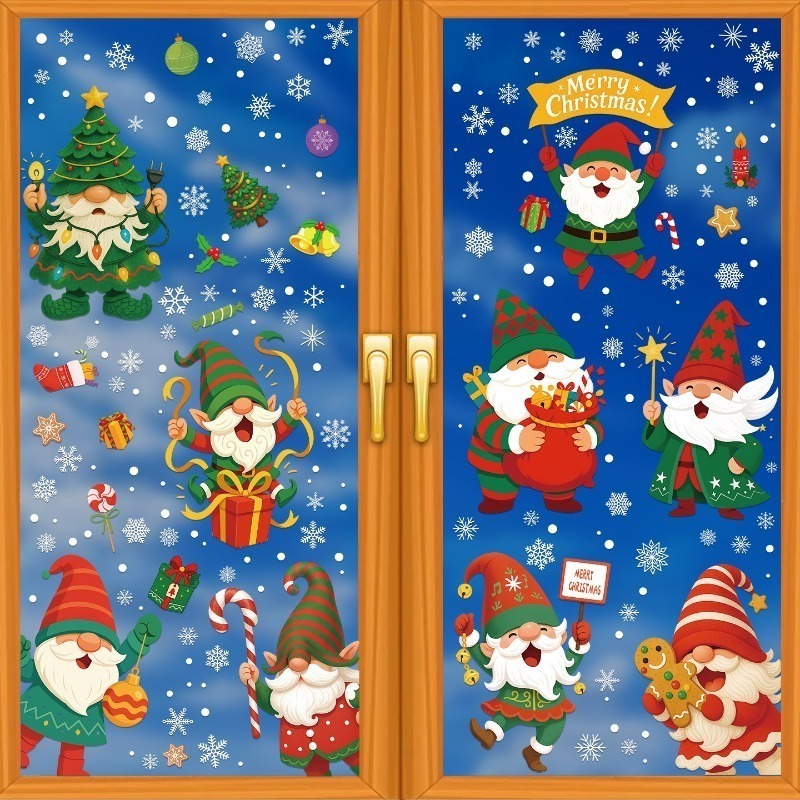 Sticker Sheet Set - 9 листов/набор статических наклеек с эльфом