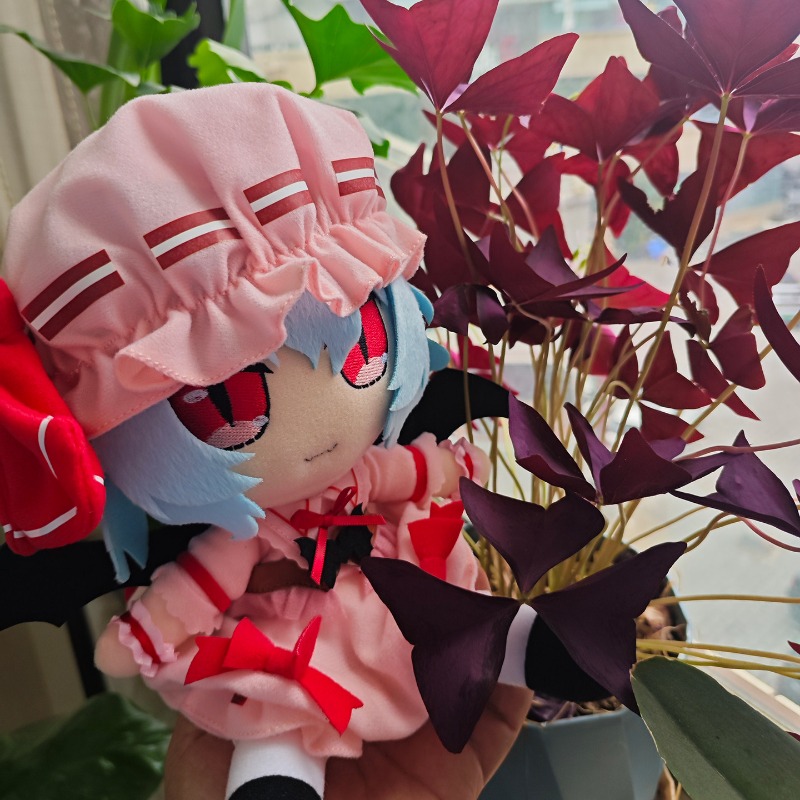 Anime Merchandise Plush Toys - 20-сантиметровая аниме-игрушка TouHou Project: Ремилия Скарлет,