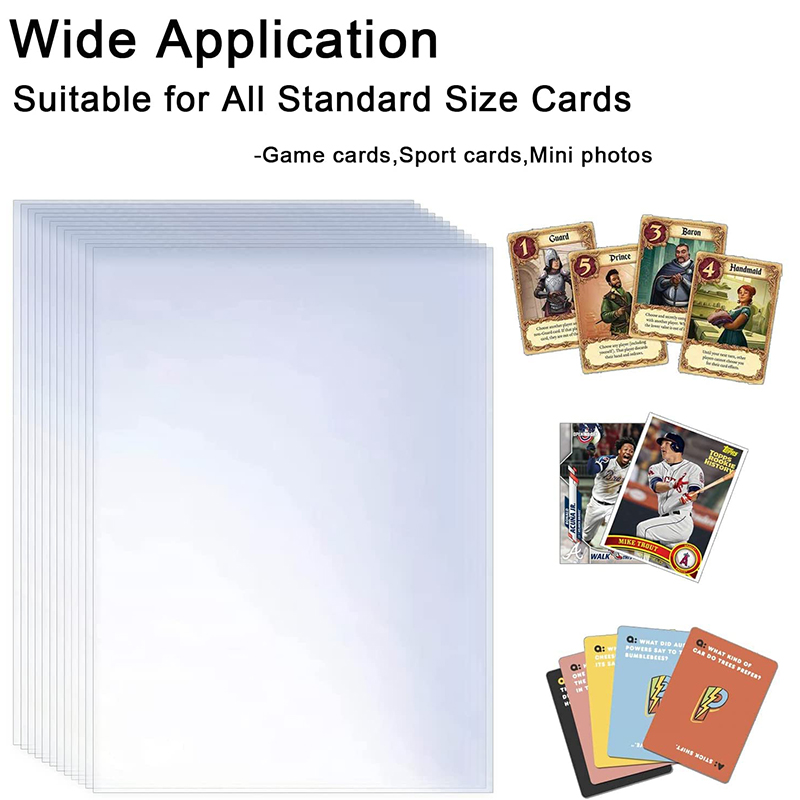 200 шт. прозрачный чехол для и – обзор и цена Collector Card Sleeve