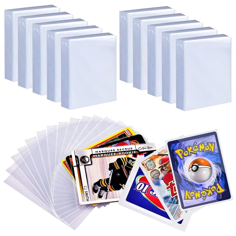 200 шт. прозрачный чехол для и – обзор и цена Collector Card Sleeve