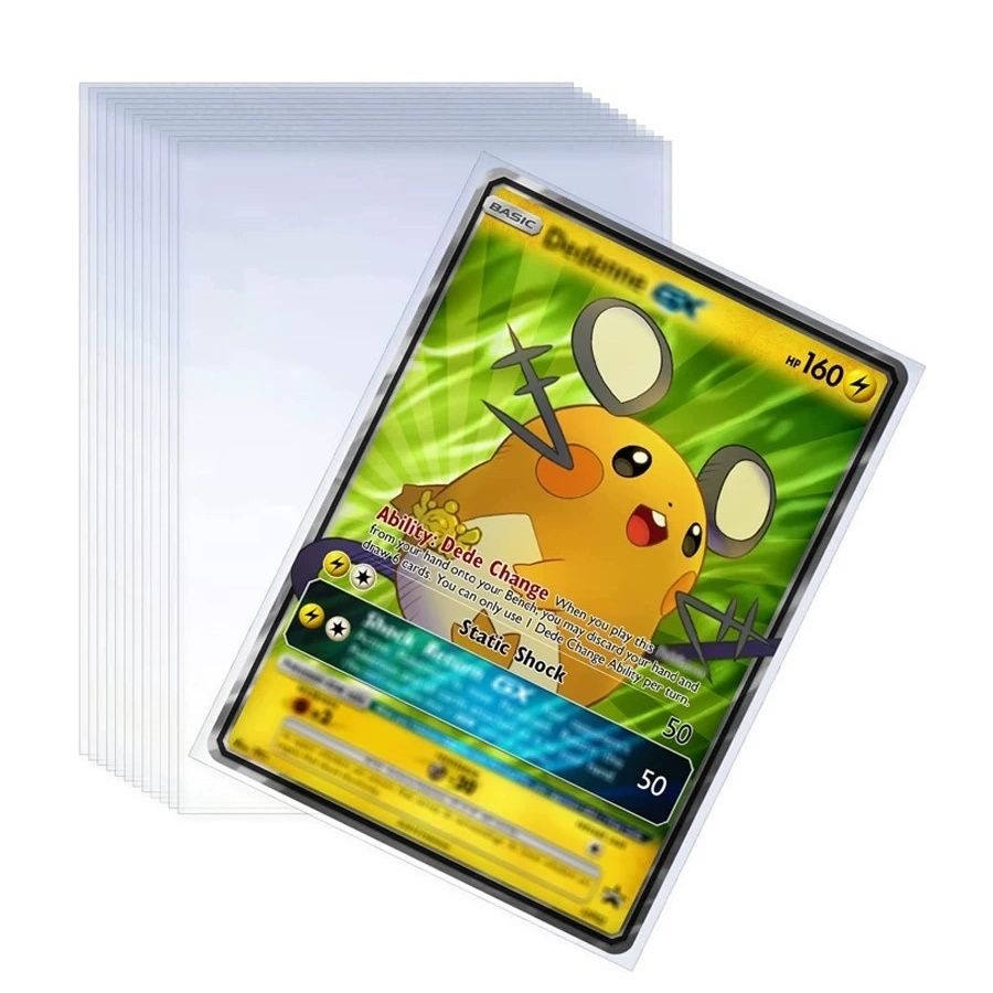 100 шт., рукава для игровых ка – обзор и цена Collector Card Sleeve
