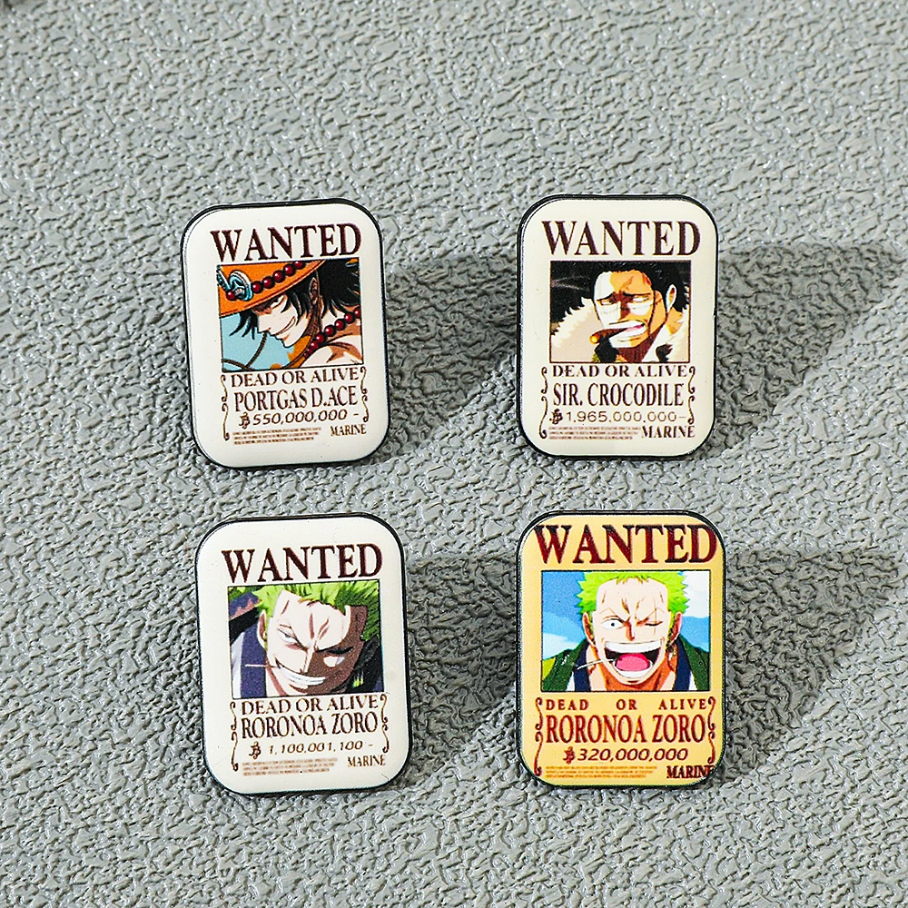 4 шт. брошей по мотивам аниме  – обзор и цена Enamel Pin Set