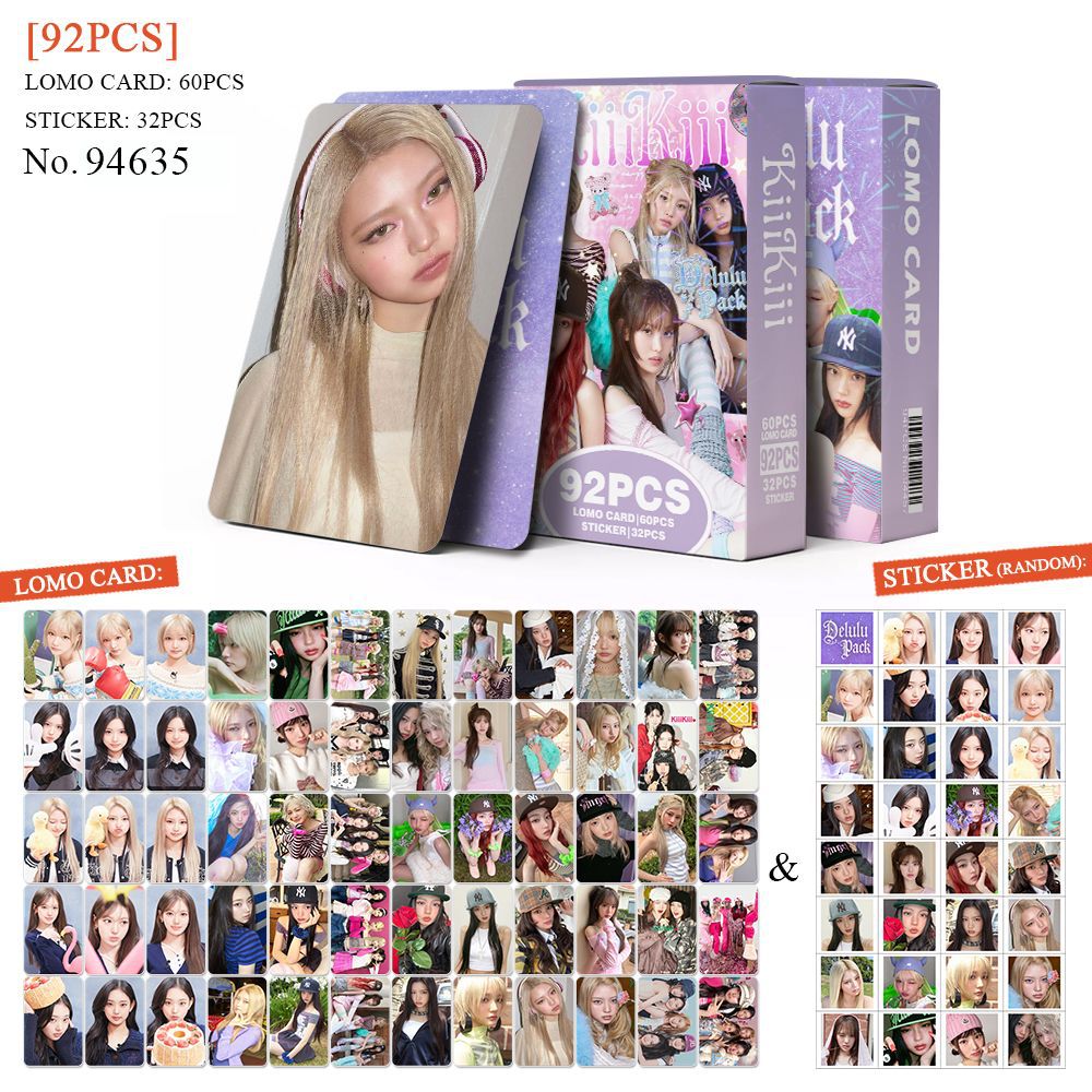 Набор фотокарточек и стикеров  – обзор и цена Sticker Sheet Set