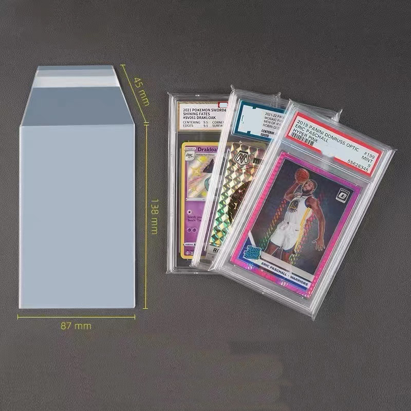 100 шт. защитных чехлов для гр – обзор и цена Collector Card Sleeve