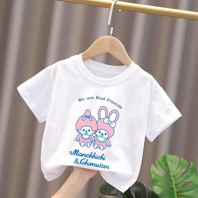 Детские футболки Monchhichi с  – обзор и цена Anime Girl Merchandise