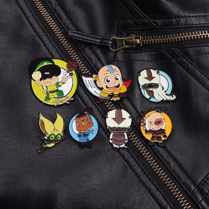 Эмалированные булавки для аним – обзор и цена Enamel Pin Set