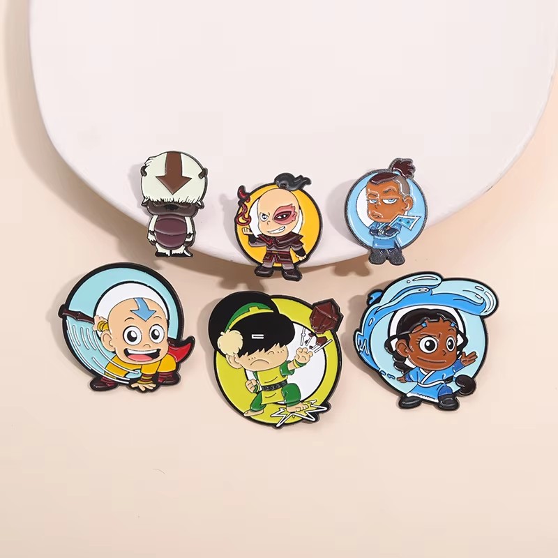Эмалированные булавки для аним – обзор и цена Enamel Pin Set