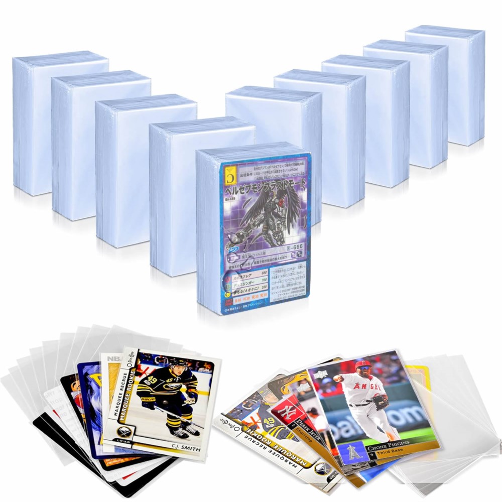 200 прозрачных защитных пакето – обзор и цена Collector Card Sleeve