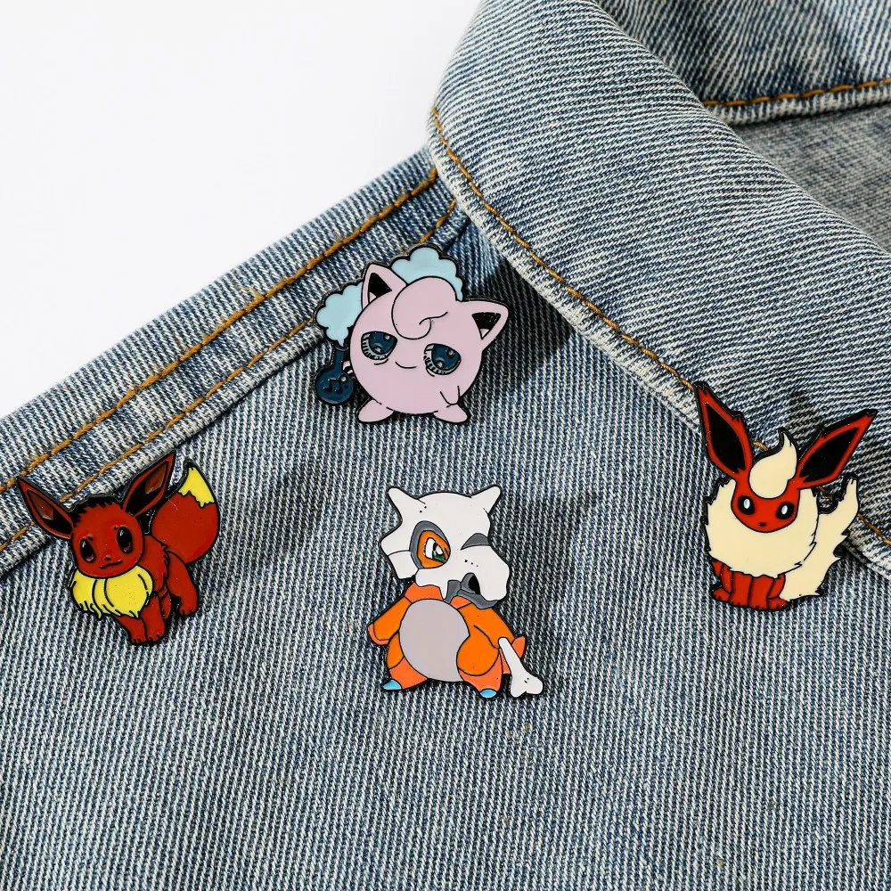 Набор из 4 мультяшных значков- – обзор и цена Enamel Pin Set