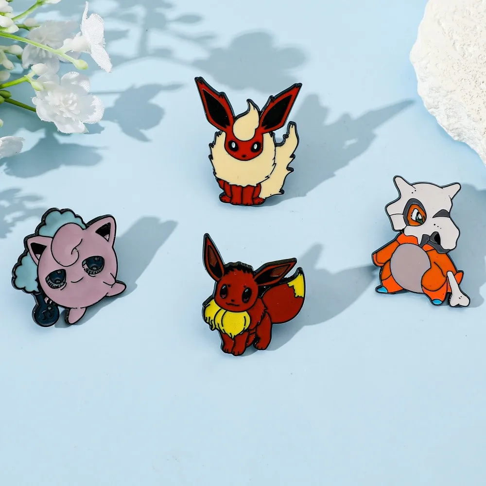 Набор из 4 мультяшных значков- – обзор и цена Enamel Pin Set