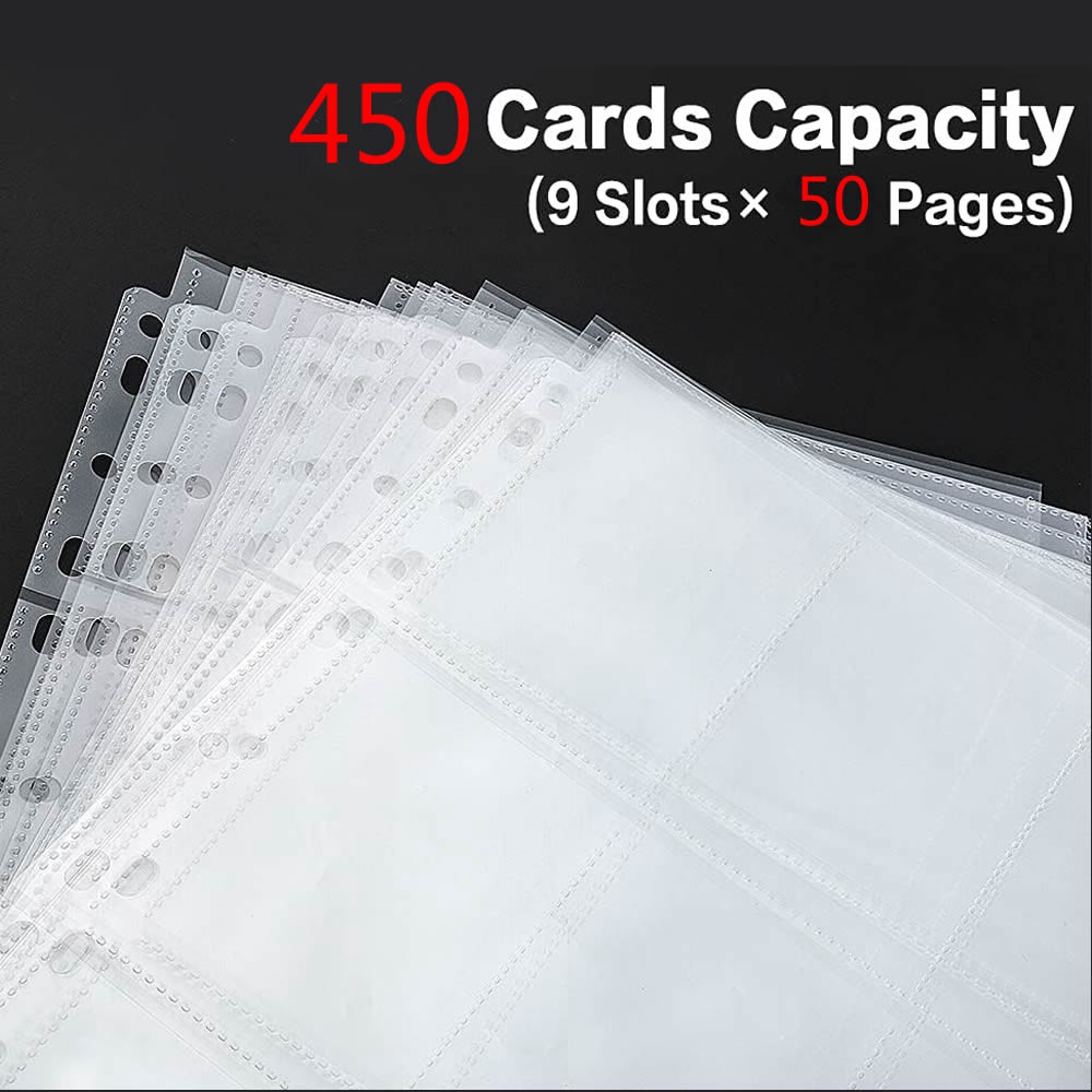 50 страниц, 450 карманов, одно – обзор и цена Collector Card Sleeve